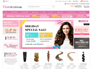 hairextensionbuy.com screenshot
