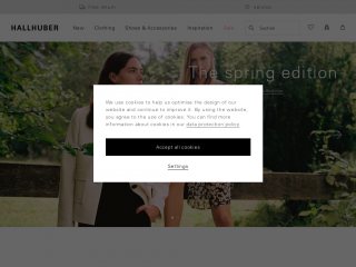 hallhuber.com screenshot