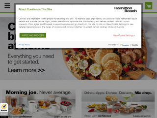 hamiltonbeach.com screenshot