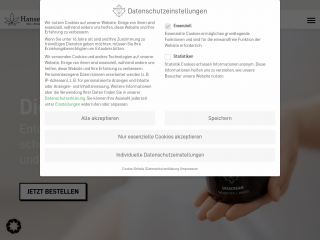 hansen-hanf.com screenshot