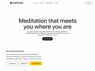 happierapp.com screenshot