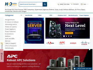 harddiskdirect.com screenshot