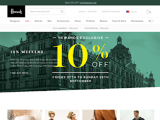 harrods.com screenshot