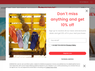 havaianas-store.com screenshot