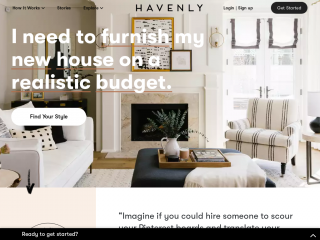 havenly.com screenshot