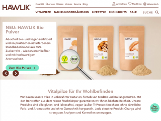 hawlik-vitalpilze.de screenshot