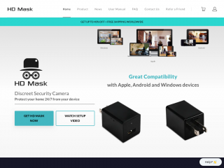 hdmask.com screenshot