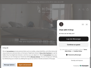 hdrop.co.uk screenshot