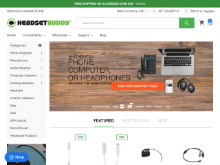 headsetbuddy.com screenshot