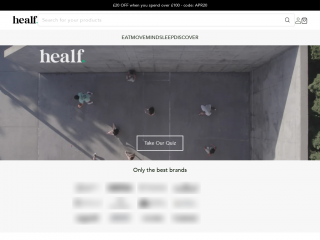 healf.com screenshot