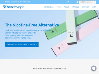 healthvape.com screenshot