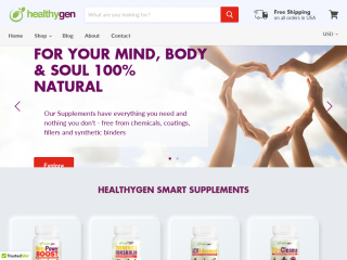 healthygen.com screenshot
