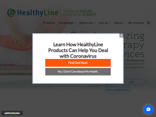 healthyline.com screenshot