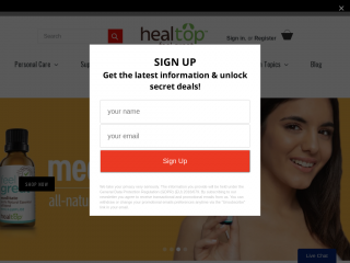 healtop.com screenshot