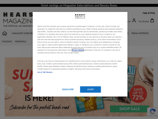 hearstmagazines.co.uk screenshot