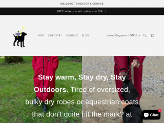 hectorandgeorge.co.uk screenshot