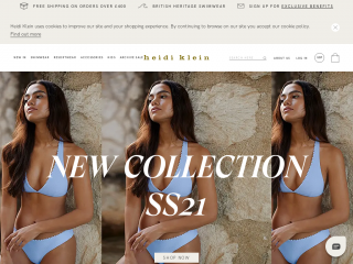 heidiklein.com screenshot