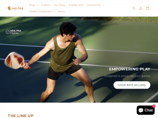 heliospickleball.com screenshot