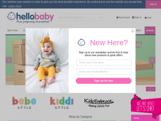 hellobabydirect.com screenshot