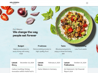 hellofreshgroup.com screenshot