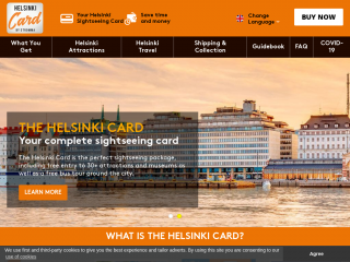 helsinkicard.com screenshot