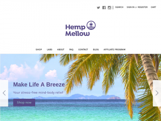 hempmellow.com screenshot