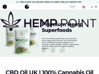 hemppointcbd.co.uk screenshot