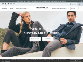 hemptailor.com screenshot