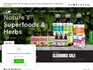 herbalpapaya.com screenshot