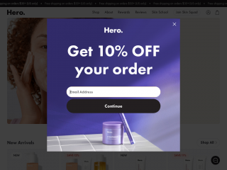 herocosmetics.us screenshot