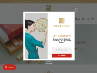 herseebeauty.com screenshot