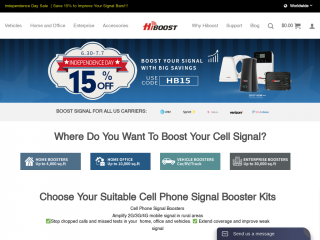 hiboost.com screenshot