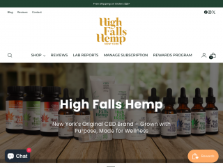 highfallshempny.com screenshot