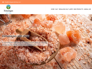 himalayansaltshop.com screenshot