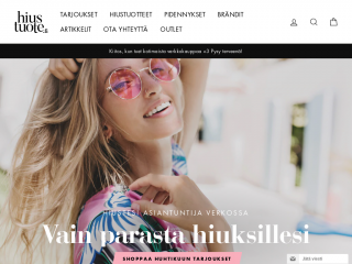 hiustuote.fi screenshot