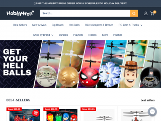 hobbytron.com screenshot