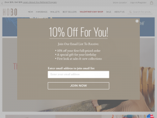 hobobags.com screenshot