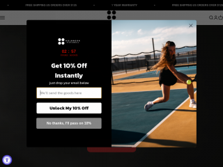holbrookpickleball.com screenshot