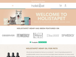 holistapet.co screenshot