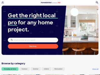 homeadvisor.com screenshot