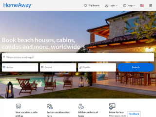 homeaway.com screenshot