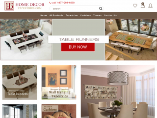 homedecortapestries.com screenshot