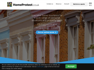 homeprotect.co.uk screenshot