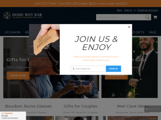 homewetbar.com screenshot
