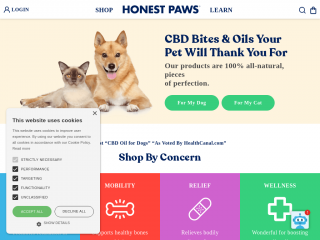 honestpaws.com screenshot