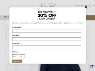 honorgold.co.uk screenshot