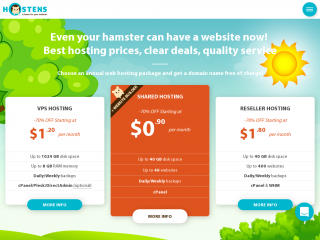 hostens.com screenshot