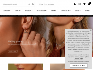 hotdiamonds.co.uk screenshot