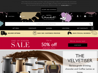 hotelchocolat.com screenshot