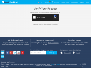 hotelscombined.com screenshot